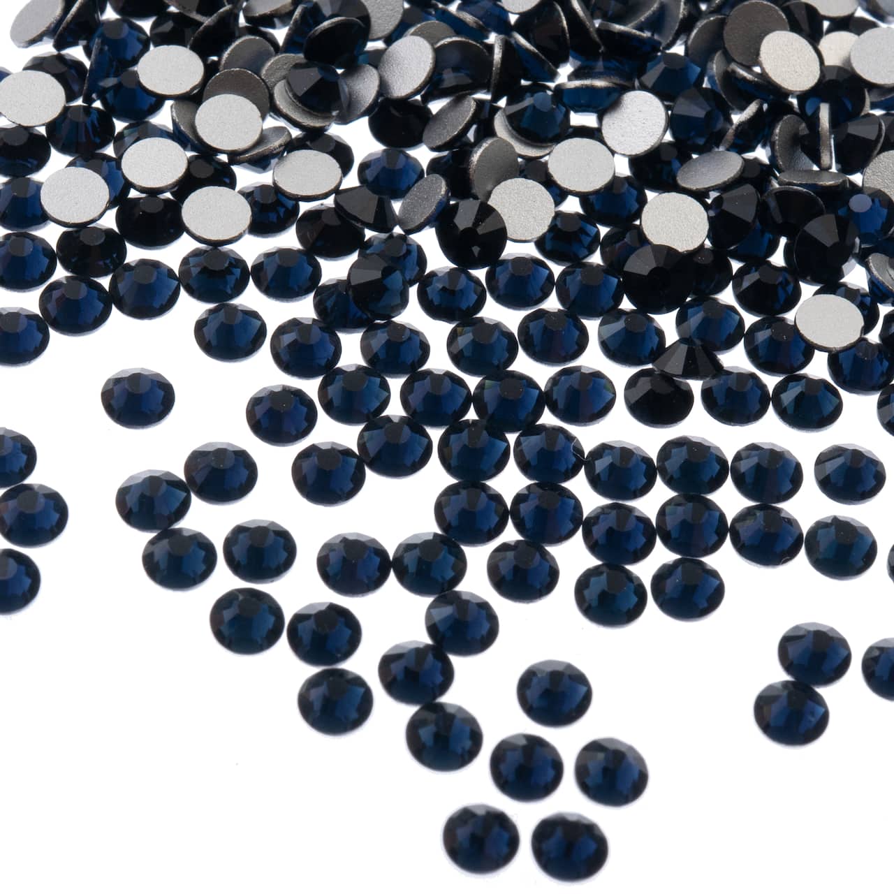 Crystal Lane DIY SS12 Glass Round Flatback Rhinestones, 2880ct.